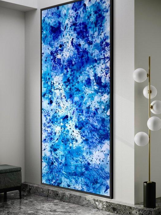 VOLHA - Underwater -XXL- hand painted, Antiek en Kunst, Kunst | Schilderijen | Modern