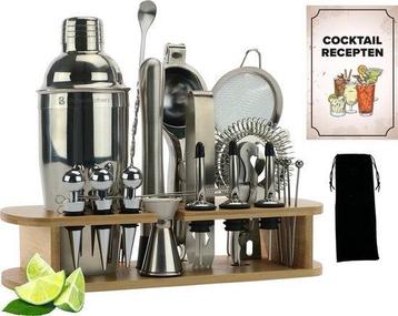 Tweedekans | KitchenBrothers Cocktail Set met Cocktailshaker beschikbaar voor biedingen