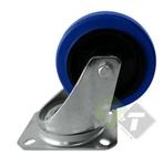 Flightcase Zwenkwiel - Blue Wheel - 100mm Diameter - Belastb, Ophalen of Verzenden, Nieuw