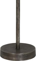 2dekans | light & living vloerlamp undai donker ruw nikkel –, Ophalen of Verzenden, Zo goed als nieuw