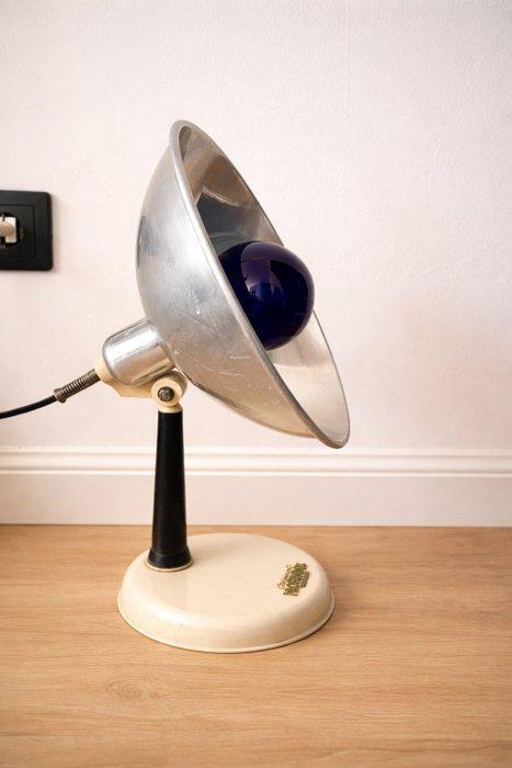 Tafellamp - Metaal, Chroom, Plastic - industriële lamp, Antiek en Kunst, Antiek | Wandborden en Tegels