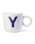 HEMA Mok 280ml letter Y van €3.99 voor €2.99 sale, Huis en Inrichting, Keuken | Servies, Verzenden, Nieuw