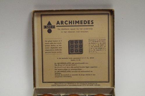Lesmateriaal - Hout, Metaal - 1920-1930 - Breukenappeltjes, Antiek en Kunst, Curiosa en Brocante