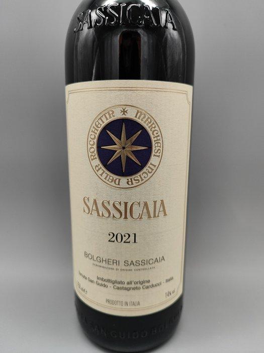 2021 Tenuta San Guido, Sassicaia - Super Tuscans - 1 Fles, Verzamelen, Wijnen
