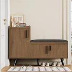 Schoenenbank met Lades en Zacht Zitkussen, Verzenden, Nieuw