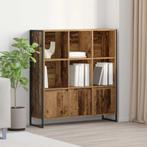 vidaXL Boekenkast 2 pcs Oud Hout 99,5 x 30 x 108 cm Bewerkt, Minder dan 50 cm, Verzenden, 100 tot 150 cm, Nieuw