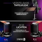 2dekans | SynergyX SonicFlex Pro Microfoon - USB Gaming, Ophalen of Verzenden, Zo goed als nieuw