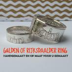 Zilveren ring gemaakt uit MUNT