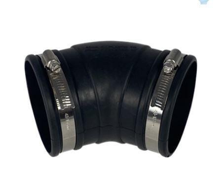 Flexibele fitting bocht 25mm 45 graden (Flexibele bocht), Tuin en Terras, Vijver-toebehoren, Overige typen, Nieuw, Ophalen of Verzenden