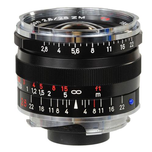Carl Zeiss Biogon T* 28mm f/2.8 ZM Leica M - Zwart, Audio, Tv en Foto, Fotografie | Lenzen en Objectieven, Groothoeklens, Nieuw