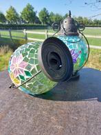 Lamp (2) - glas en metaal, Diversen, Kerst, Nieuw