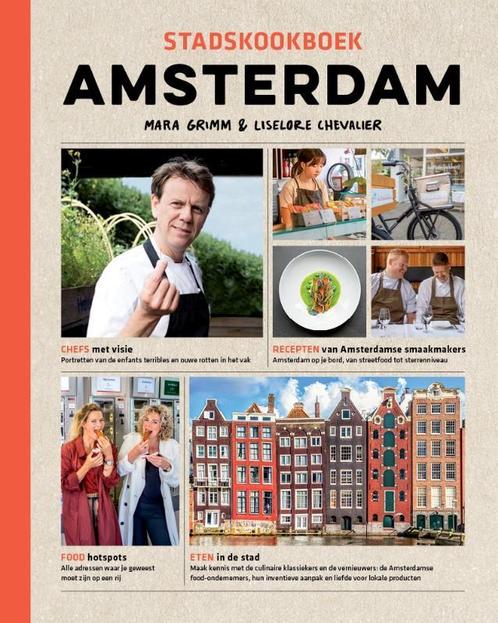 Stadskookboek Amsterdam 9789057678806 Liselore Chevalier, Boeken, Kookboeken, Zo goed als nieuw, Verzenden