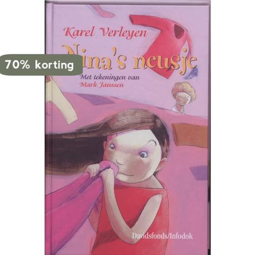 Ninas neusje 9789059080218 K. Verleyen, Boeken, Kinderboeken | Jeugd | onder 10 jaar, Gelezen, Verzenden