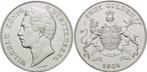 Doppelgulden 1848 Wuerttemberg Wilhelm I 1816-1864, Postzegels en Munten, Munten | Europa | Niet-Euromunten, Verzenden