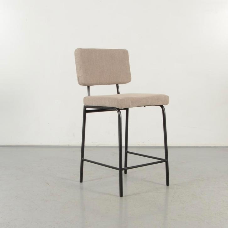 Barkruk gränna, taupe, 4-poot onderstel, Huis en Inrichting, Stoelen, Ophalen of Verzenden