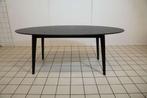 Zwarte ovale tafel, Huis en Inrichting, Tafels | Eettafels, Ophalen of Verzenden, Nieuw