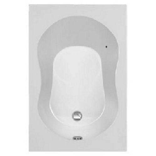 Zitbad Plieger Compact Acryl 120x80x41 cm met Poten Wit, Doe-het-zelf en Verbouw, Sanitair, Bad, Nieuw, Ophalen of Verzenden