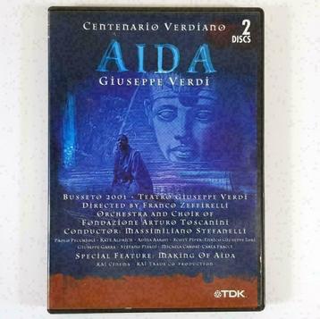 Guiseppe Verdi Aida 2 DVD Centenario Verdiano A939 beschikbaar voor biedingen