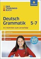 Das TrainingsBook: Deutsch Grammatik 5-7  Nastas...  Book, Zo goed als nieuw, Verzenden, Nastasja Bolle-Fischmann