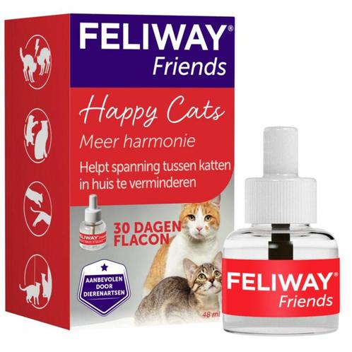 Feliway Friends Navulling 48 ml, Dieren en Toebehoren, Overige Dieren-accessoires, Nieuw, Verzenden