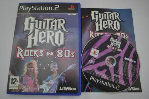 Guitar Hero Rocks the 80´s (PS2 PAL), Spelcomputers en Games, Games | Sony PlayStation 2, Zo goed als nieuw, Verzenden