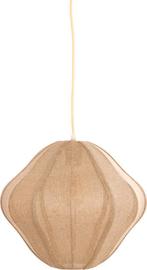 2dekans | Light & Living Hanglamp Sukau – Jute – Bruin – Ø38, Ophalen of Verzenden, Zo goed als nieuw