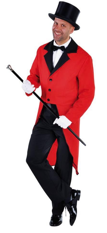 Slipjas rood heren, Kleding | Heren, Carnavalskleding en Feestkleding, Nieuw, Ophalen of Verzenden