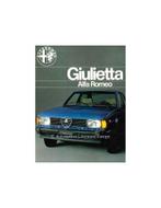 1977 ALFA ROMEO GIULIETTA BROCHURE FRANS, Nieuw, Alfa Romeo, Author