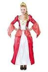 Middeleeuwse Lady jurk (Feestkleding dames, Verkleedkleding)