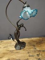 Lamp - Gegoten messing - Lampada Liberty, Antiek en Kunst
