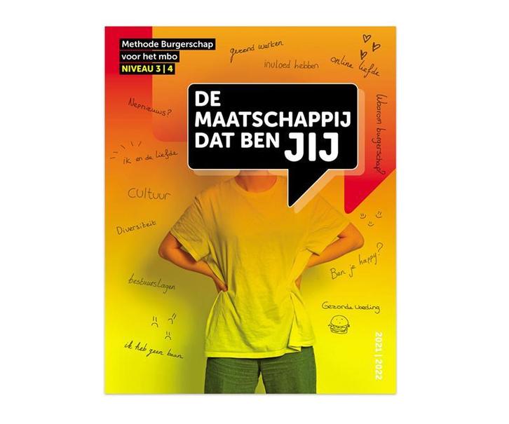 De maatschappij dat ben JIJ niveau 3 4 9789492620590, Boeken, Filosofie, Zo goed als nieuw, Verzenden