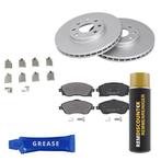 Voordeelset Remschijven + Remblokken OPEL MERIVA 1.4 16V Twi, Verzenden, Nieuw