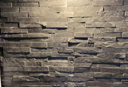 Black Slate Stonepanels 50 x 15 cm, Doe-het-zelf en Verbouw, Tegels, Nieuw