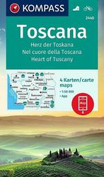 Wandelkaart 2440 Toscane - Heart of Tuscany Toscana - Nel, Boeken, Atlassen en Landkaarten, Nieuw, Verzenden
