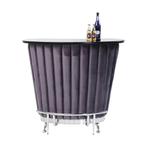 *WOONWINKEL* Kare Design After Work Huisbar Fluweel Grijs, Huis en Inrichting, Verzenden, Nieuw