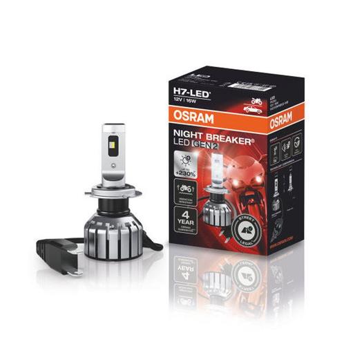 Osram H7-LED Night Breaker LED GEN2 64210DWNBG2 Motorfiets, Motoren, Tuning en Styling, Verzenden