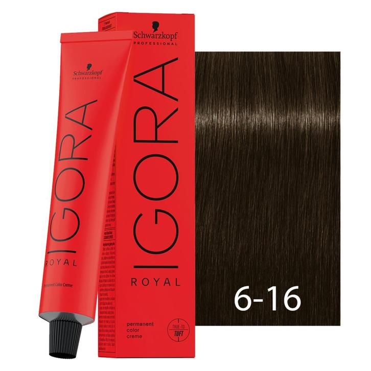 Schwarzkopf  Igora  Royal  616 Earthy Clay  60ml, Sieraden, Tassen en Uiterlijk, Uiterlijk | Haarverzorging, Nieuw, Verzenden