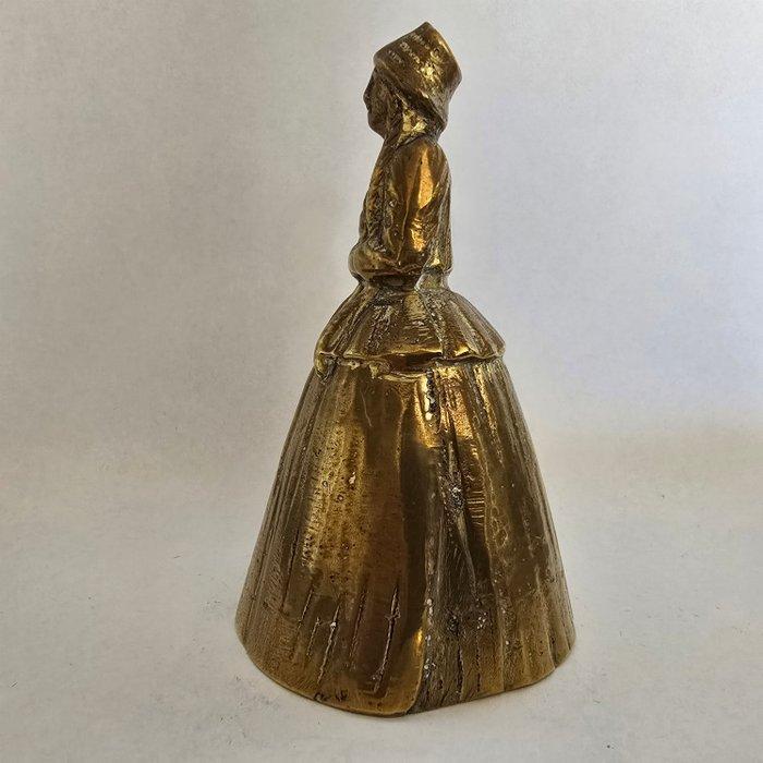 België. Tafelbel (1) Dame in jurk met hoed en vlechtjes ca., Postzegels en Munten, Munten | Nederland