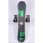 160 snowboard BURTON RADIUS WIDE, black/dark green, woodcore, Sport en Fitness, Snowboarden, Verzenden, Gebruikt