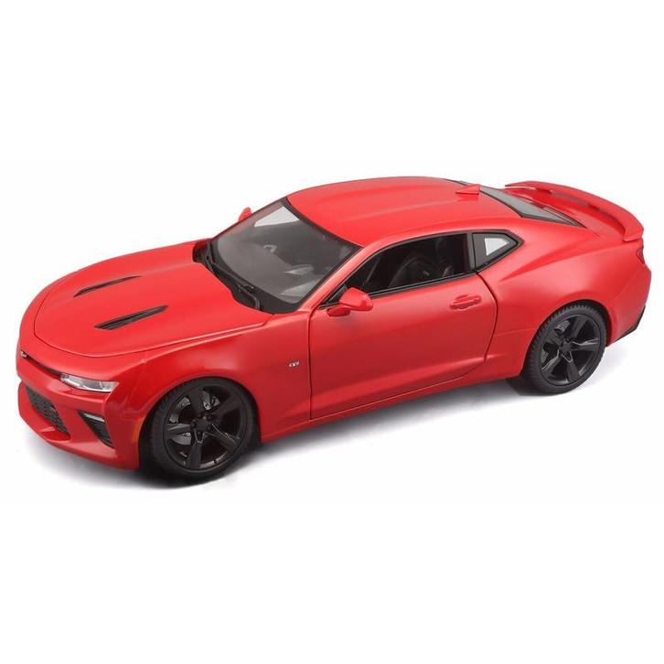 Modelauto Chevrolet Camaro SS rood 1:18 - Modelauto, Hobby en Vrije tijd, Modelauto's | Overige schalen, Verzenden