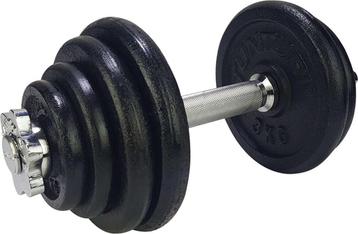 Tunturi Dumbell Gietijzer totaal 15kg - Halterset met beschikbaar voor biedingen