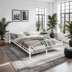 Metalen bed met lattenbodem in romantisch ontwerp - 200 x 14, Huis en Inrichting, Slaapkamer | Bedden, Verzenden, Nieuw