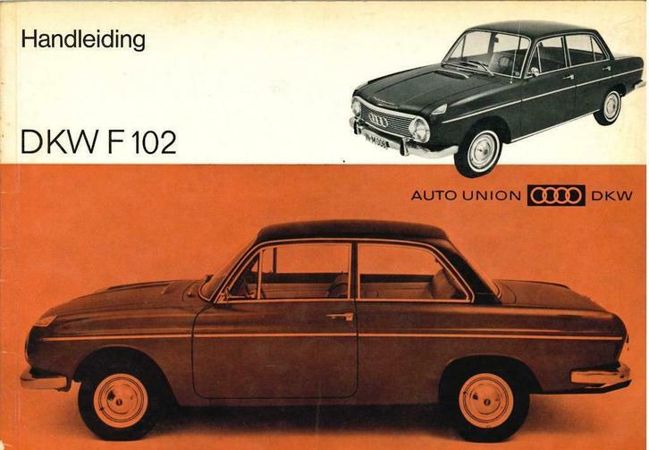1965 DKW 102 handleiding instructieboekje Nederlands, Auto diversen, Handleidingen en Instructieboekjes, Verzenden