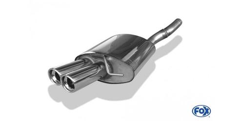 FOX VW Passat 3C/ 3C CC einddemper Ø63.5mm - 2x90 type 17, Auto-onderdelen, Uitlaatsystemen, Nieuw, Verzenden