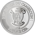 Kameroen. 500 Francs 2025 Santa Claus 1/2 oz Proof-like