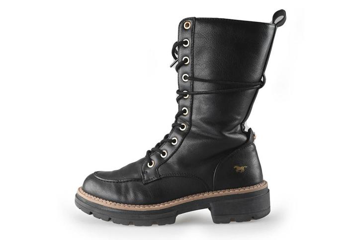 Mustang veterboots in maat 37 Zwart | 25% korting, Kleding | Dames, Schoenen, Zwart, Zo goed als nieuw, Overige typen, Verzenden