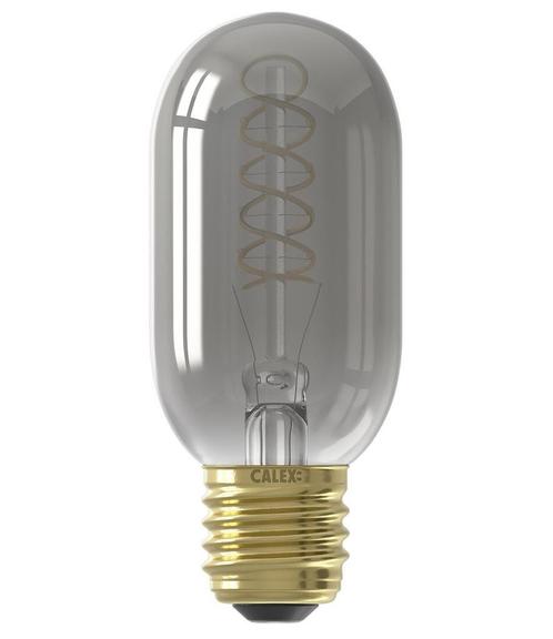 Calex LED buislamp E27 4W 136lm 1800K Titanium dimbaar Ø4.., Huis en Inrichting, Lampen | Overige, Nieuw, Ophalen of Verzenden