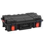 vidaXL Flightcase draagbaar 56,5x34x16 cm PP zwart, Verzenden, Nieuw