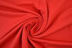 French Terry – Rood, Hobby en Vrije tijd, Stoffen en Lappen, 120 cm of meer, Ophalen of Verzenden, Katoen, Rood