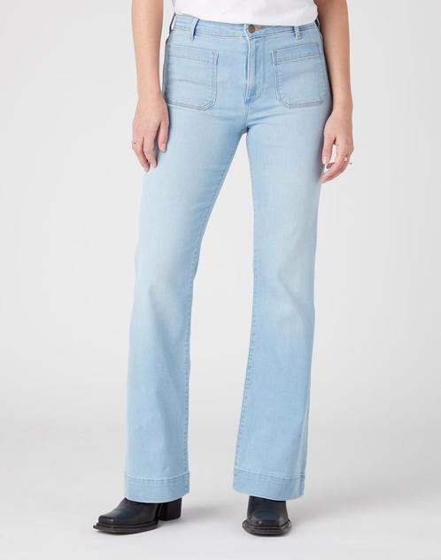 -44% Wrangler  Wrangler Flare west coast  maat 28-32, Kleding | Dames, Spijkerbroeken en Jeans, Nieuw, Verzenden